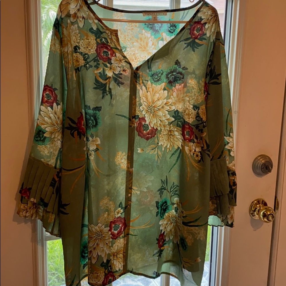 Floral blouse